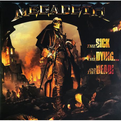 MEGADETH - THE SICK THE DYING AND THE DEAD RENKLİ  PLAK