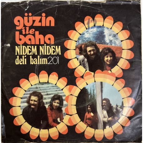 GÜZİN İLE BAHA - NİDEM NİDEM / DELİ BALIM 45'LİK PLAK