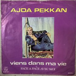 AJDA PEKKAN - VIE DANS MA VIE / FACE A FACE AVEC MOI 45'LİK PLAK