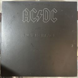 BACK IN BLACK - AC/DC PLAK