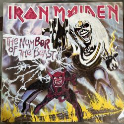 IRON MAIDEN - THE NUMBER OF THE BEAST PLAK