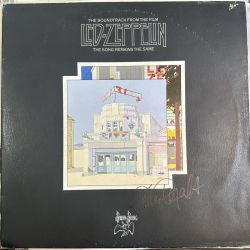 LED ZEPPELIN - THE SOUNDTRACK FROM THE FILM THE SONG REMAINS THE SAME PLAK
