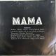MAMA - LIMITED EDITION PLAK