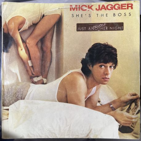 MICK JAGGER - SHE'S THE BOSS PLAK