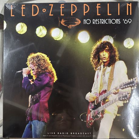 LED ZEPPELIN - NO RESTRICTIONS '69 PLAK