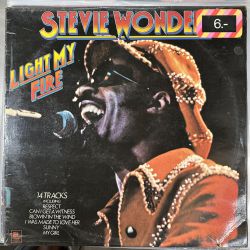 STEVIE WONDER - LIGHT MY FIRE PLAK