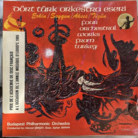 DÖRT TÜRK ORKESTRA ESERİ PLAK