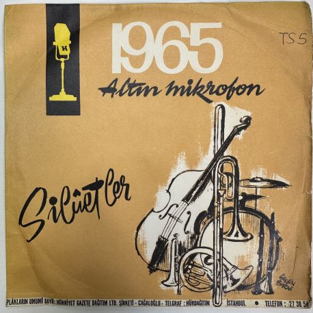 ALTIN MİKROFON SİLÜETLER - SİS / KAŞIK HAVASI 45'LİK PLAK