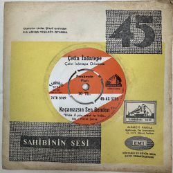 ÇETİN İNÖNTEPE - HER ODADA AŞK / KAÇAMAZSIN SEN BENDEN 45'LİK PLAK