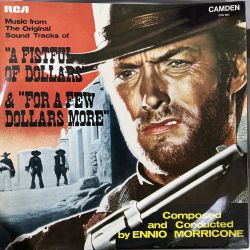 ENNIO MORRICONE & HIS ORCHESTRA - MUSIC FROM THE ORIGINAL SOUND TRACKS OF "A FISTFUL OF DOLLARS" & "FOR A FEW DOLLARS MORE" PLAK