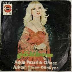 GÖKBEN - AŞKLA PAZARLIK OLMAZ / AŞKTAN BAŞIM DÖNÜYOR 45'LİK PLAK