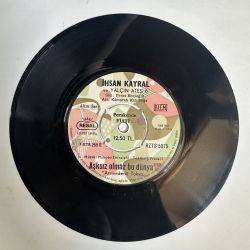 İHSAN KAYRAL VE YALÇIN ATEŞ 6 - AŞKSIZ OLMAZ BU DÜNYA / BUNU SEN İSTEDİN 45'LİK PLAK