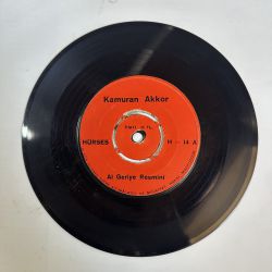KAMURAN AKKOR - ZALİMİN ZULMÜ / AL GERİYE RESMİNİ 45'LİK PLAK