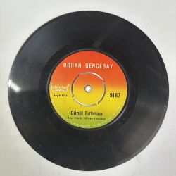 ORHAN GENCEBAY - GÖNÜL FIRTINASI / SEVEREK AYRILALIM 45'LİK PLAK