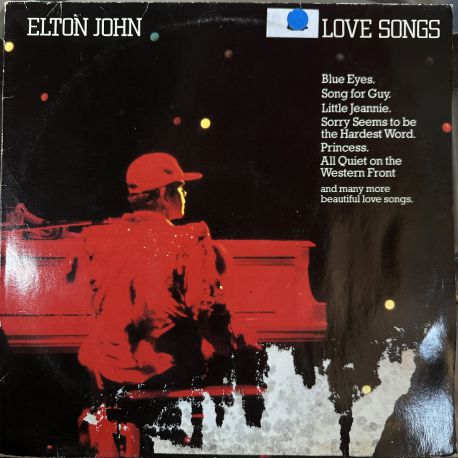 ELTON JOHN - LOVE SONGS PLAK