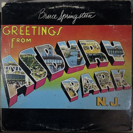 BRUCE SPRINGSTEEN - GREETINGS FROM ASBURY PARK N.J. PLAK