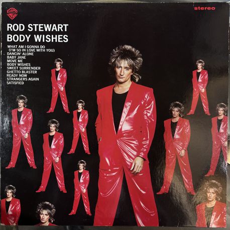 ROD STEWART - BODY WISHES PLAK