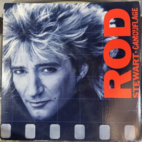 ROD STEWART - CAMOUFLAGE PLAK