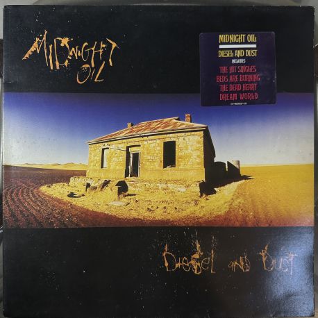 MIDNIGHT OIL - DIESEL AND DUST PLAK