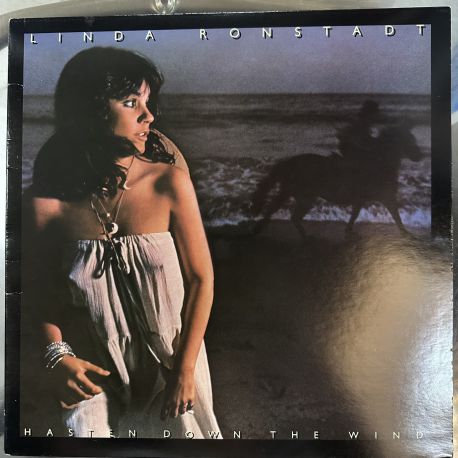 LINDA RONSTADT - HASTEN DOWN THE WIND PLAK