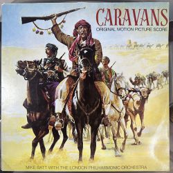 CARAVANS ORIGINAL MOTION PICTURE SCORE PLAK