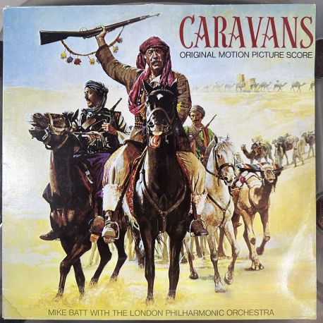 CARAVANS ORIGINAL MOTION PICTURE SCORE PLAK
