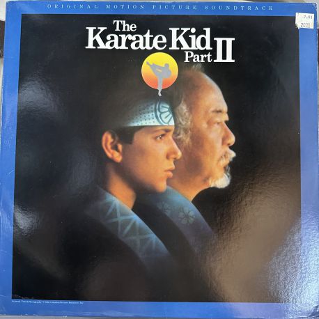 THE KARATE KID PART II ORIGINAL MOTION PICTURE SOUNDTRACK PLAK