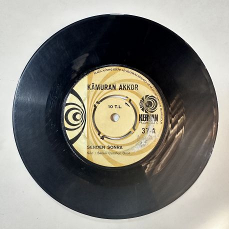 KAMURAN AKKOR - SENDEN SONRA / YALVARIRIM AFFET 45'LİK PLAK