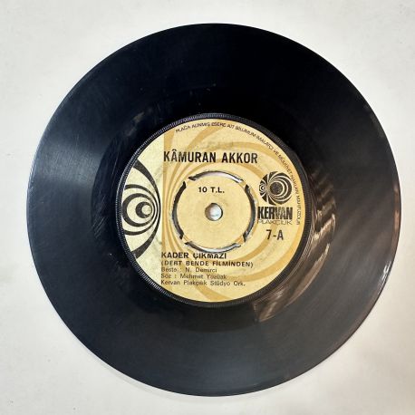 KAMURAN AKKOR - KADER ÇIKMAZI (DERT BENDE FİLMİNDEN) / DÜŞMANLARIM ÇATLASIN 45'LİK PLAK