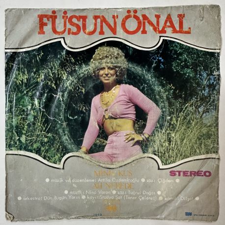 FÜSUN ÖNAL - MİNİK KUŞ / AH NEREDE 45'LİK PLAK