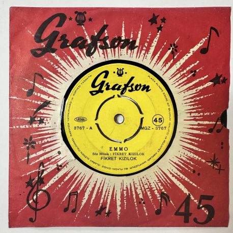 FİKRET KIZILOK - EMMO / VURULMUŞUM 45'LİK PLAK