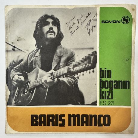 BARIŞ MANÇO - BİNBOĞANIN KIZI / AY OSMAN 45'LİK PLAK