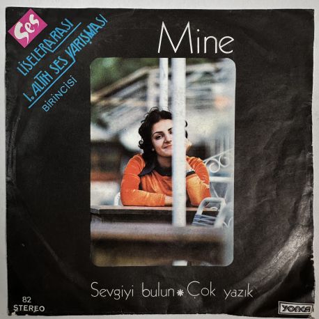MİNE VERAL - SEVGİYİ BULUN / ÇOK YAZIK 45'LİK PLAK