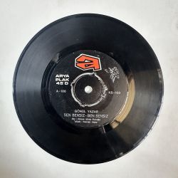 GÖNÜL YAZAR - SEN BENSİZ BEN SENSİZ / BURUK ACI 45'LİK PLAK