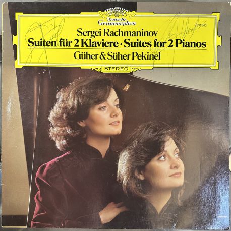 GÜHER, SÜHER PEKİNEL - SERGEI RACHMANINOV, SUITEN FÜR 2 KLAVIERE (SUITES FOR 2 PIANOS) PLAK