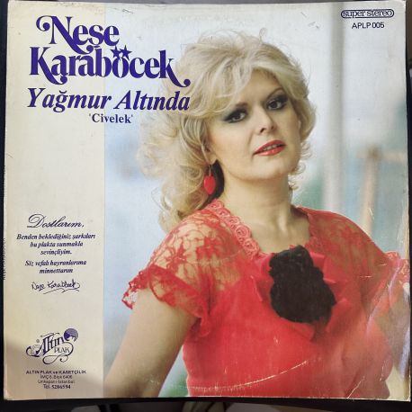 NEŞE KARABÖCEK - YAĞMUR ALTINDA "CİVELEK" PLAK