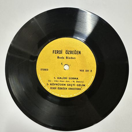 FERDİ ÖZBEĞEN - BU DA BİZDEN 45'LİK PLAK