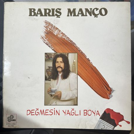 BARIŞ MANÇO - DEĞMESİN YAĞLI BOYA PLAK