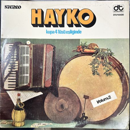 HAYKO KUPA DÖRTLÜSÜ EŞLİĞİNDE VOLUM 2 PLAK
