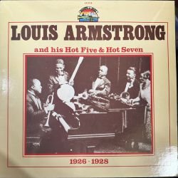 LOUIS ARMSTRONG AND HIS HOT FIVE & HOT SEVEN 1926-1928 PLAK