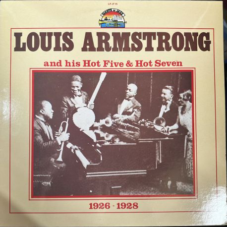 LOUIS ARMSTRONG AND HIS HOT FIVE & HOT SEVEN 1926-1928 PLAK