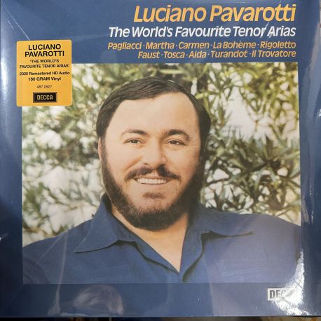LUCIANO PAVAROTTI - THE WORLD'S FAVOURITE TENOR ARIAS PLAK