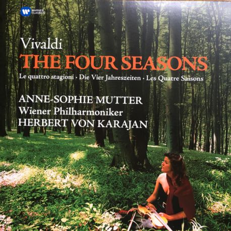 VIVALDI- ANNE SOPHIE MUTTER, WIENER PHILARMONIKER, HERBERT VON KARAJAN - THE FOUR SEASONS PLAK