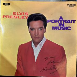ELVIS PRESLEY - A PORTRAIT IN MUSIC PLAK