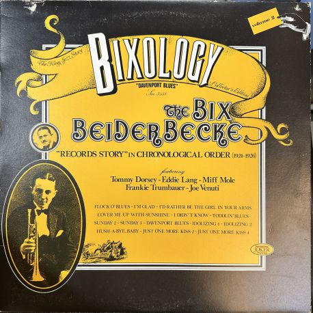 BIX BEIDERBECKE - BIXOLOGY "DAVENPORT BLUES" PLAK