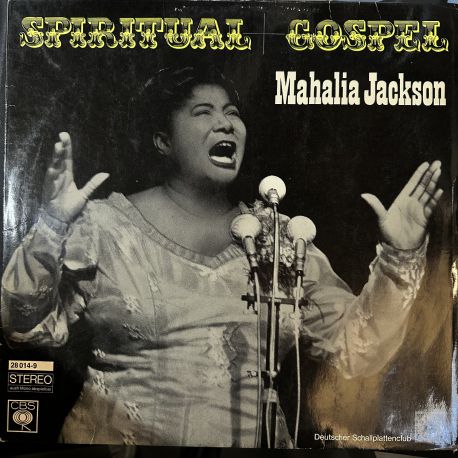MAHALIA JACKSON - SPIRITUAL GOSPEL PLAK