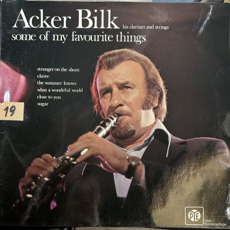 ACKER BILK - SOME OF MY FAVOURITE THINGS PLAK