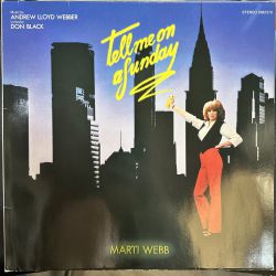 MARTI WEBB - TELL ME ON A SUNDAY PLAK