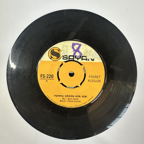 FİKRET KIZILOK - YUMMA GÖZÜN KÖR GİBİ 45'LİK PLAK