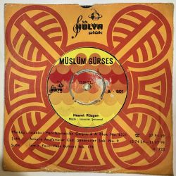 MÜSLÜM GÜRSES - HASRET RÜZGARI / İNSAFA GEL İNSAFA 45'LİK PLAK